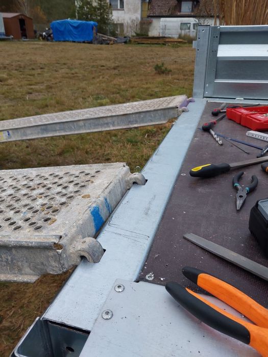 Podest rusztowanie najazdy 32/257cm