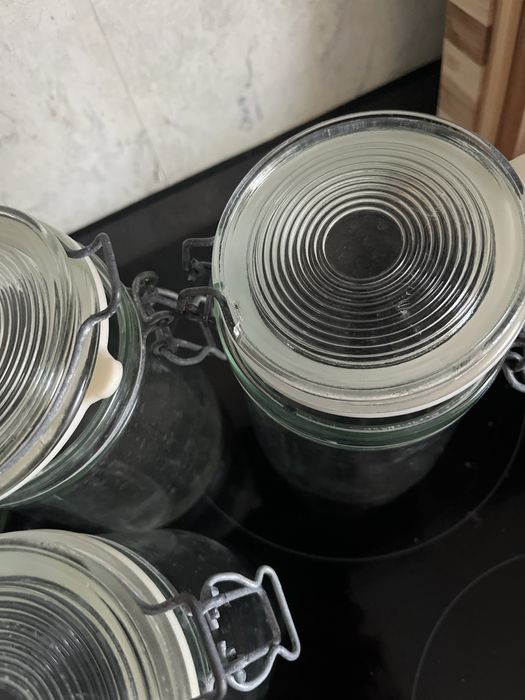 Słoiki szklane 5 sztuk