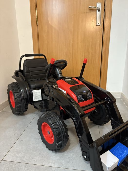 Traktorek na akumulator koparka elektryczny pojazd dla dzieci zabawka