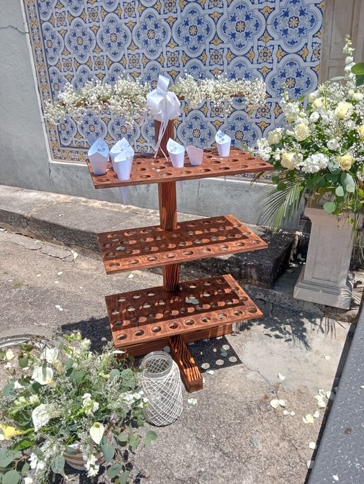 Suporte para cones de arroz