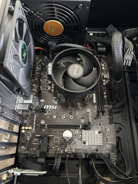 Płyta MSI B450M Pro-M2 Max + Ryzen 5 1600