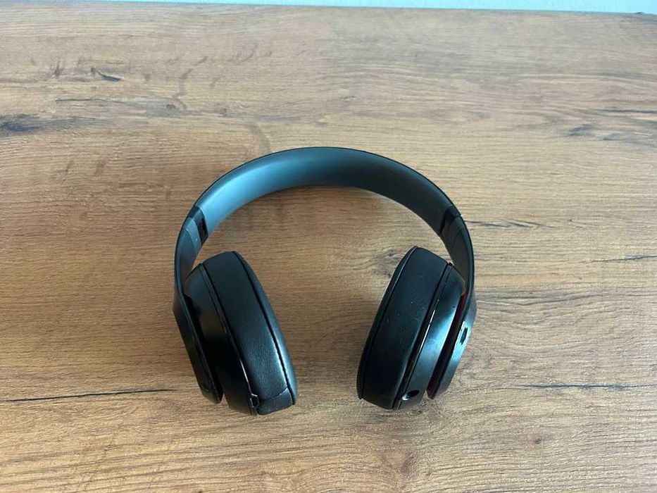 Słuchawki Beats Studio 2 Przewodowe Czarny Połysk Black Nowe Poduszki