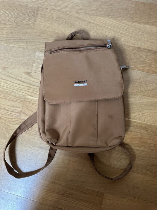 Plecak Sanchez beżowy