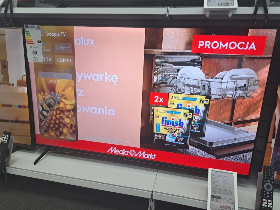 Telewizor QLED PEAQ 55GQU-5025C 55" 4K Google TV HDR10 Czarny