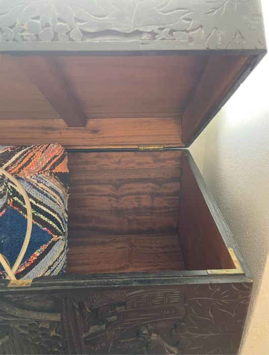 Baú Madeira Massiça