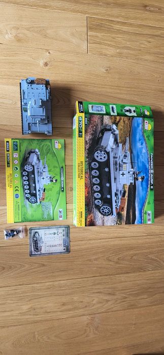 COBI 2523 czołg Panzer III Ausf. E - Komplet