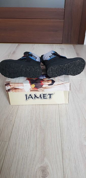 Buciki zimowe, skórzane Jamet, r. 23 POLECAM