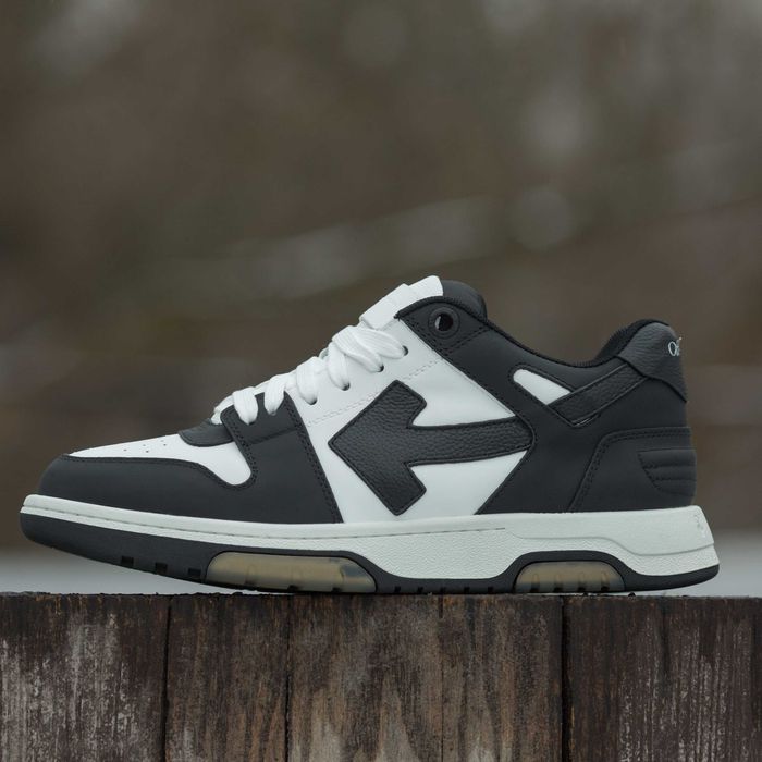Кросівки Off White Out Of Office Black - White (Luxe)