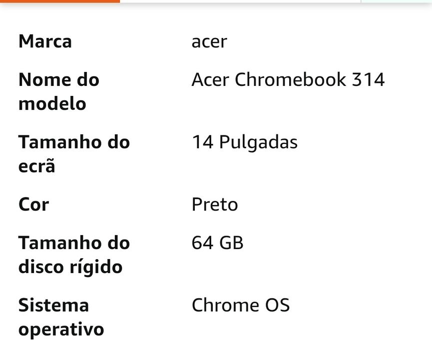 Acer Chromebook 314