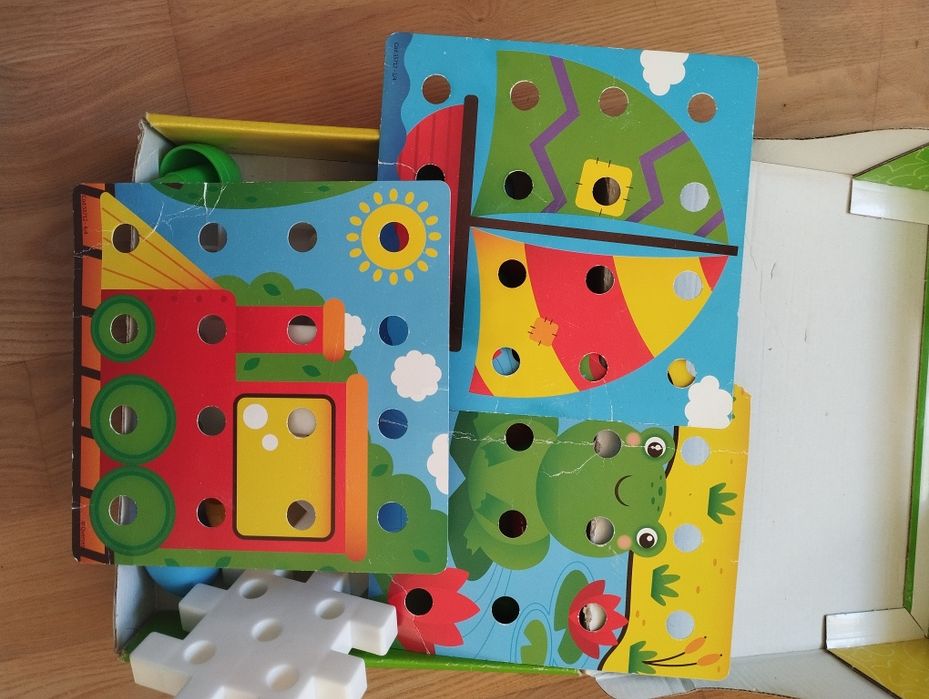 Мозаїка, великі деталі, для 2+ років