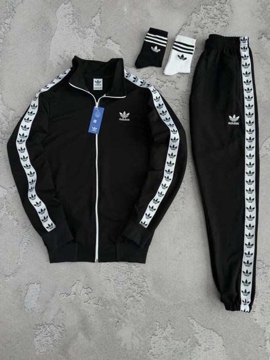 Чоловічий спортивний костюм адідас набір Adidas [3в1] [S,M,L,XL,XXL]