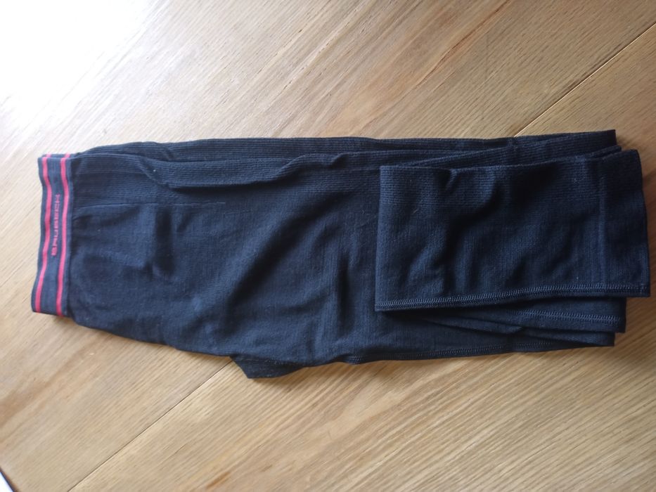 Legginsy męskie Brubeck merino. Active wool. Rozmiar L