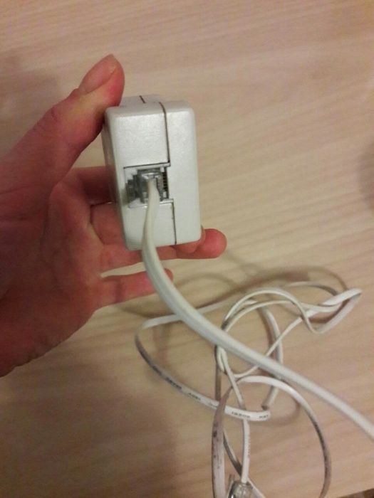 Сплитер ADSL Splitter телефон и модем