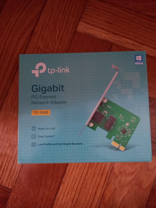 Placa de rede Tp Link Gigabit PCI Express (TG-3468))