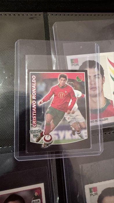 Varios cromos do cristiano ronaldo