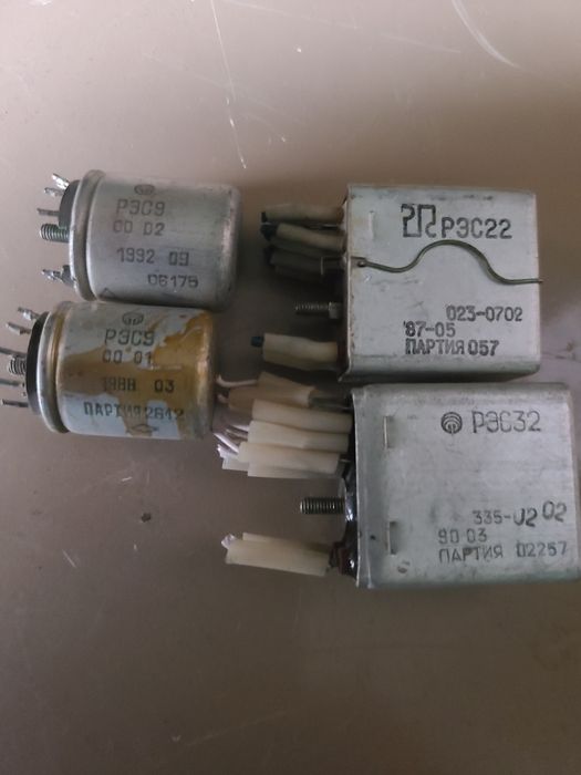 Реле на -24вольта б/у