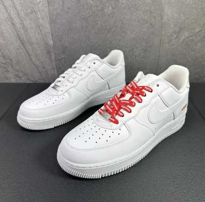 Nike Air Force 1 Low Supreme White R.43