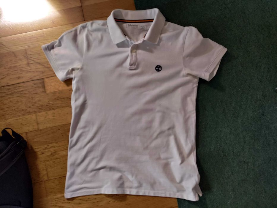 Polo Timberland Original - Branco - Tamanho: M