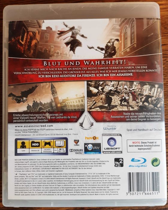 Assassin's Creed II PS3