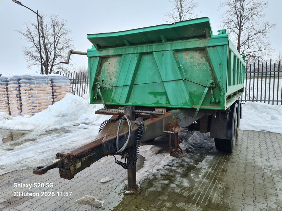 Tandem przyczepa Meiller MZDA 18/2