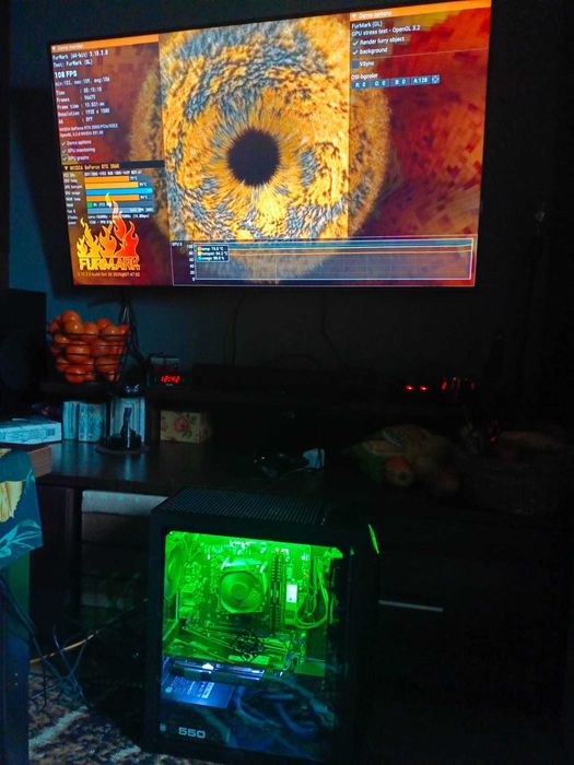 PC - Intel i7 12x3.2GHz/16GB DDR4/RTX2060 12GB!/NVMe+HDD 1TB/550W 80+