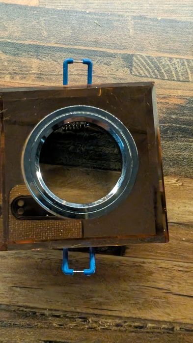 Halogeny szklane jasno brazowe