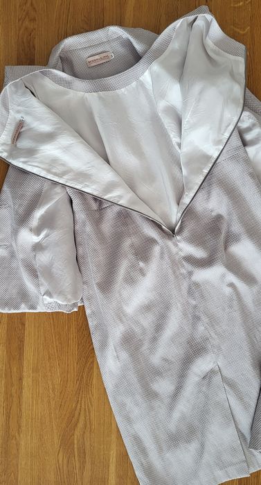 Garsonka wizytowa sukienka żakiet z sukienką 42 44 komunia ślub