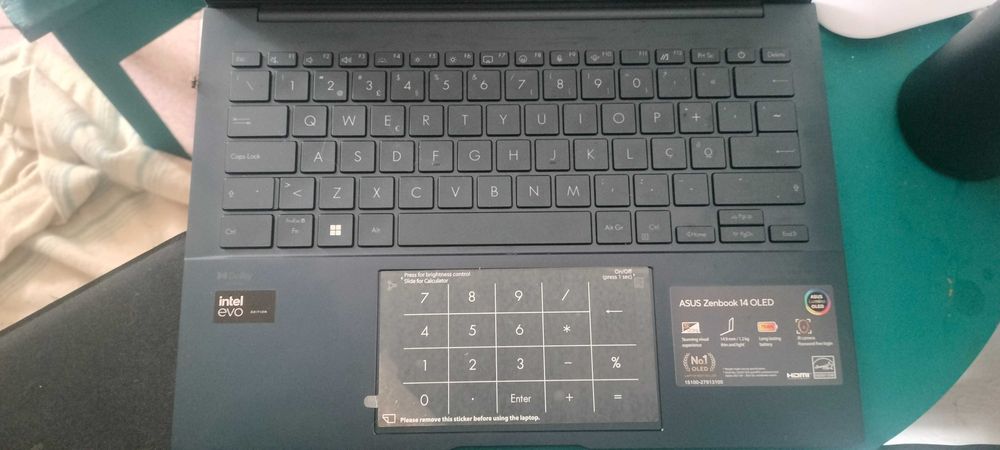 ASUS Zenbook 14 OLED 16GB SSD – Como Novo – Oportunidade