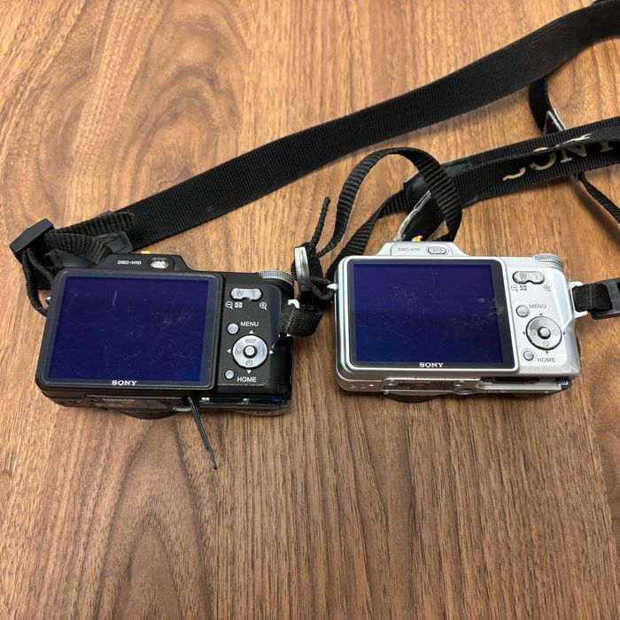 2x Sony Cyber-shot DSC-H10 | Uszkodzone, Na części