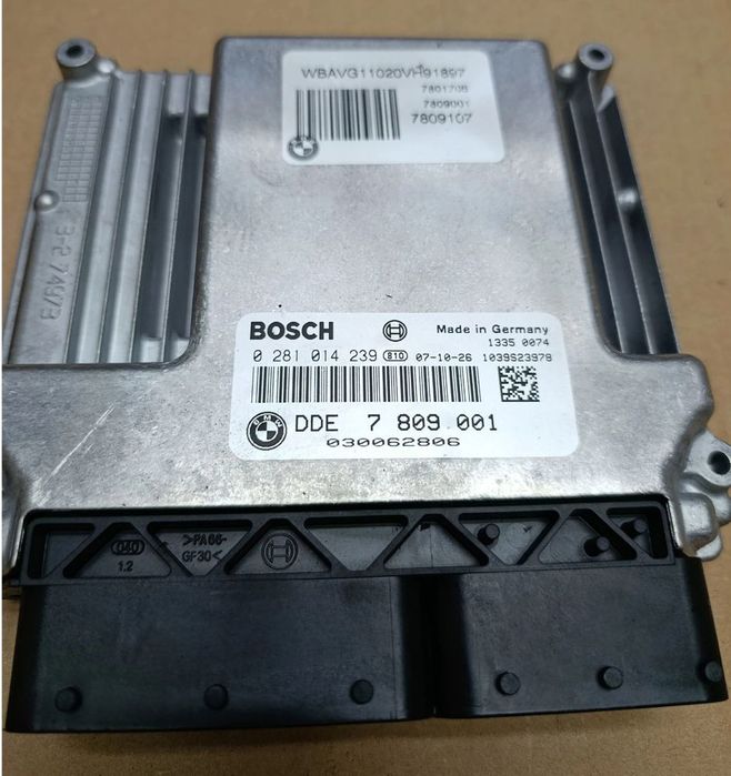 bmw e90 zestaw startowy komputer 318d 2,0d manual e91