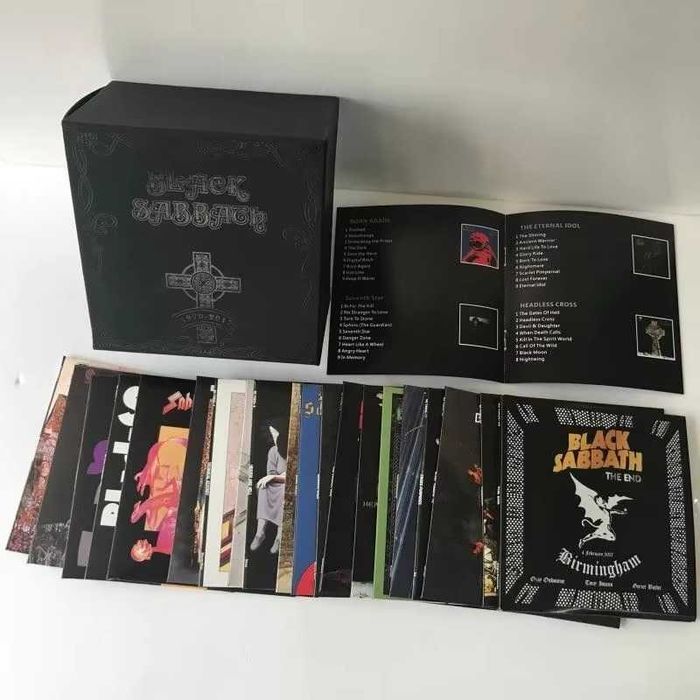 Black Sabbath 22 CD – Black Box 1970-2017 Запечатан: 2 599 грн
