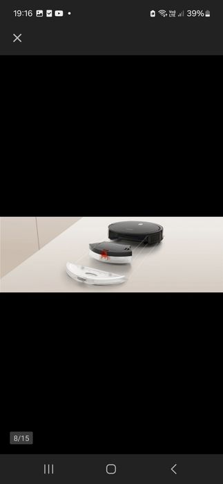 Robot sprzątający z mopem Robot Xiaomi Vacuum E5