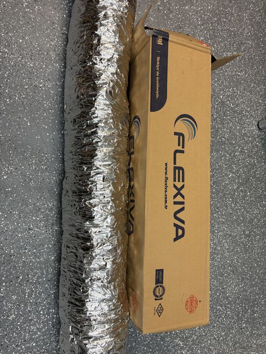 Przewod wentylacyjny izolowany do DGP, wentylacji