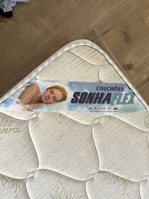 No Colchão Ortopédico SonhaFlex 160x200 – Excelente Estado