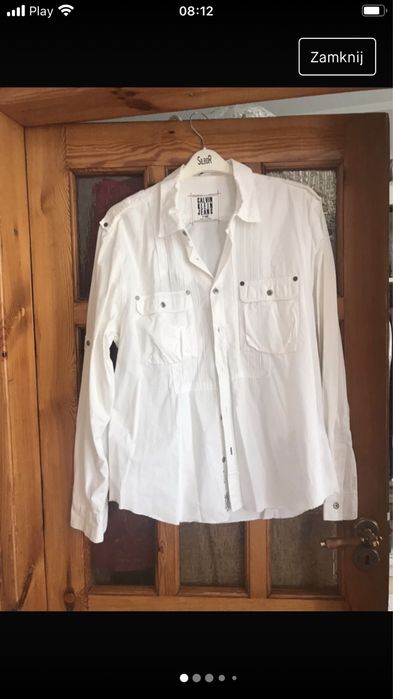 Dżinsowa koszula męska Calvin Klein Jeans r. XL