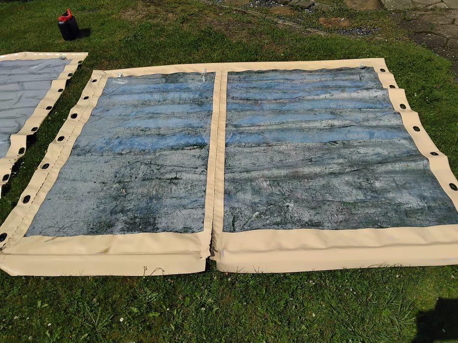 Plandeki boczne do altany