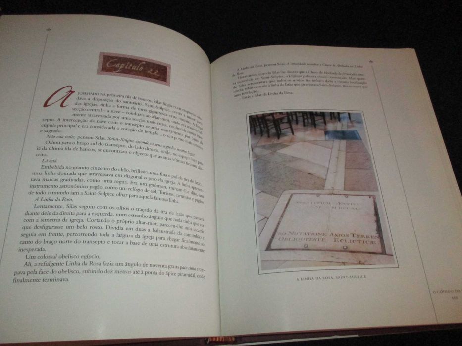 Livro O Código Da Vinci Dan Brown Edição Especial Ilustrada