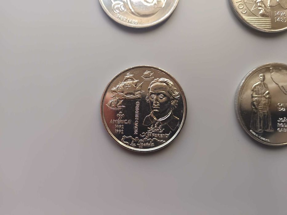 III Série Moedas dos Descobrimentos – Cuproníquel (1991–1992)