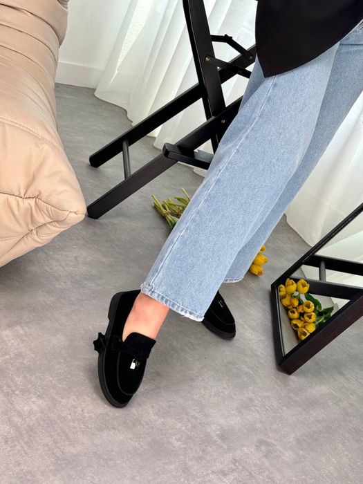 Лофери натуральна замша