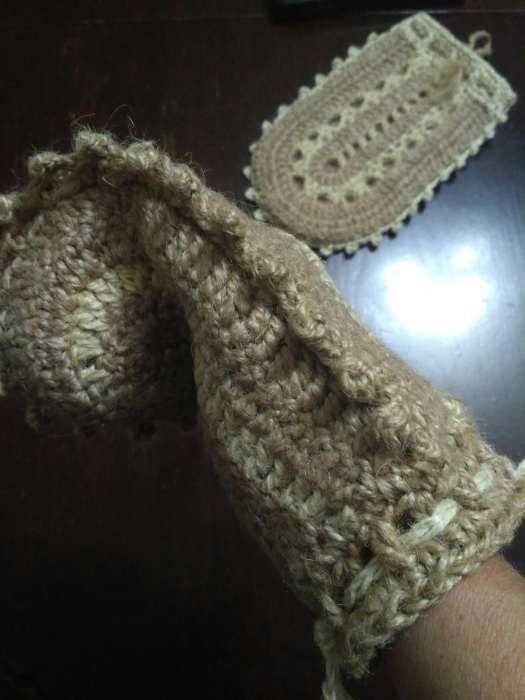 Эко-мочалки и шапки для дома и бани