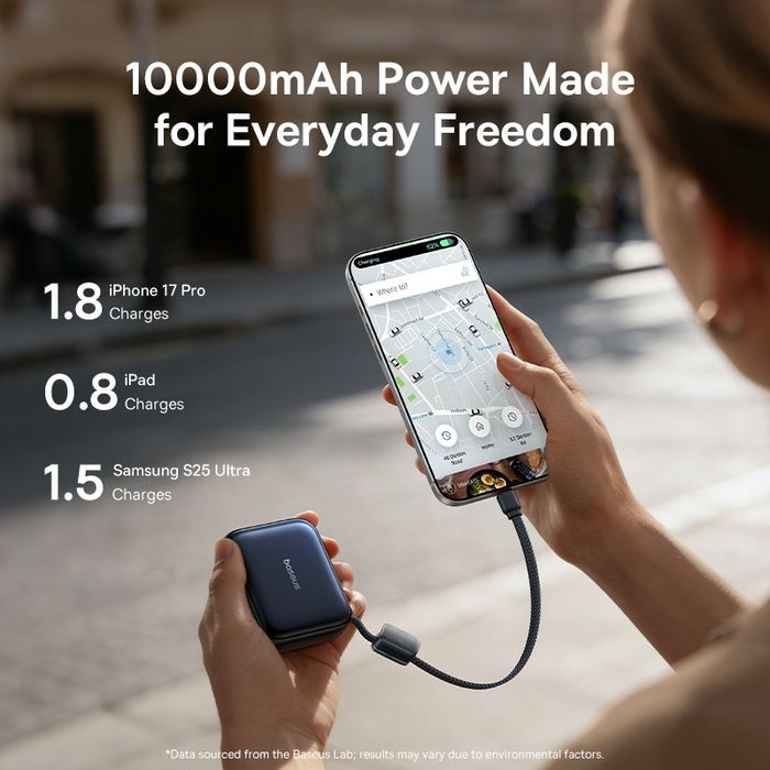 Powerbank Baseus PicoGo Ultra Mini 45W 10000 mAh