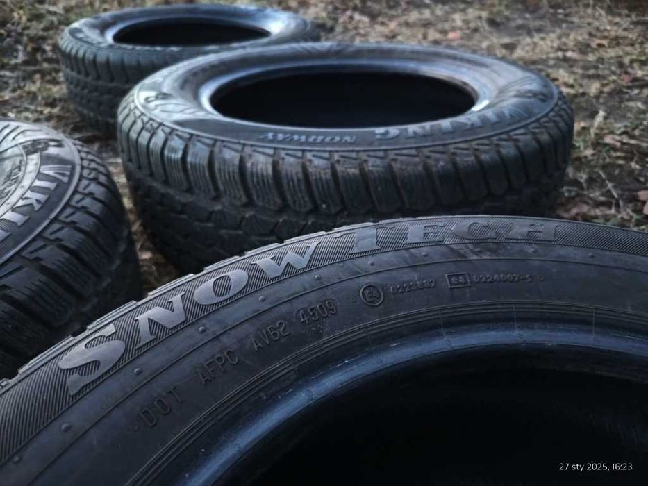 4Opony Zimowe 195/65 R15 91T VIKING Norway SnowTech M+S Rotation~6mm