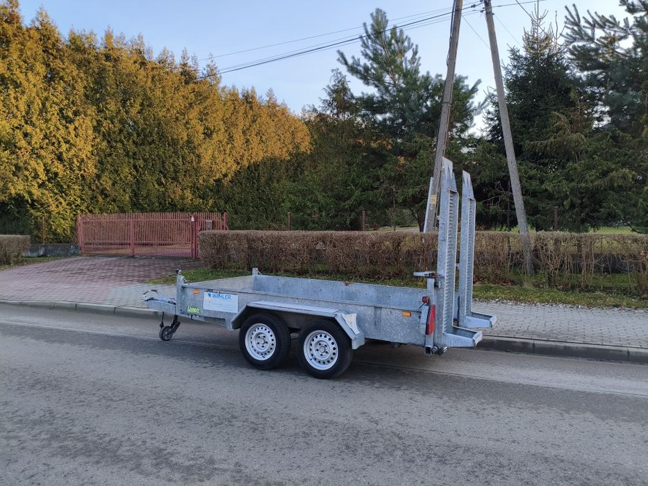 DMC 2600 kg. Mocna przyczepa pod minikoparkę
