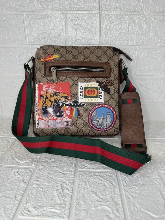 Сумка Gucci x Supreme | Soft GG Messenger