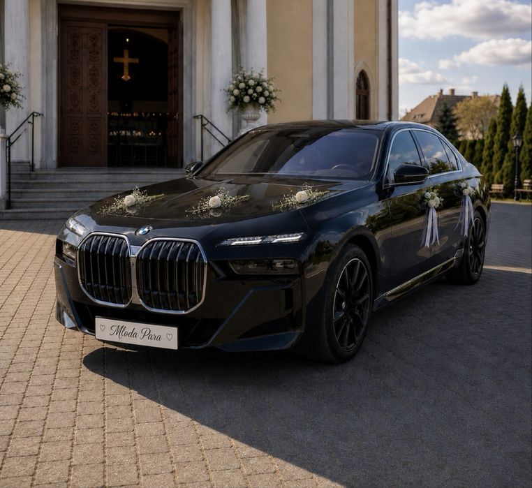 Auto do Ślubu BMW Seria 7 | Wynajem z Kierowcą