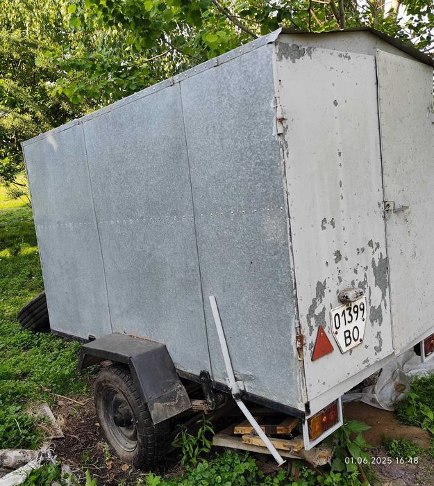 Причіп легковий . Прицеп. Усилений розмір 250см × 150 см.