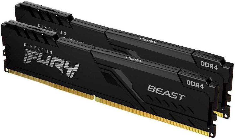 ОЗП Kingston DDR4 32GB (2x16GB) 3200Mhz FURY Beast Black