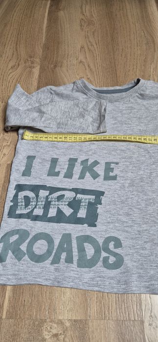 Koszulka z długim rękawem rozmiar 122