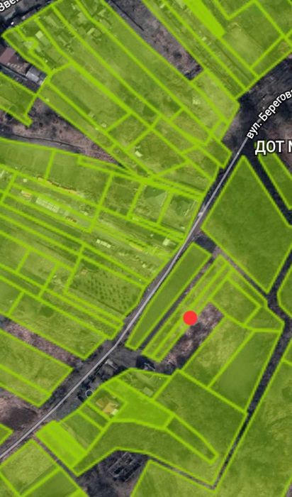 Терміновий продаж. Віта поштова, вул .Берегова, від 20 соток до 1 га.