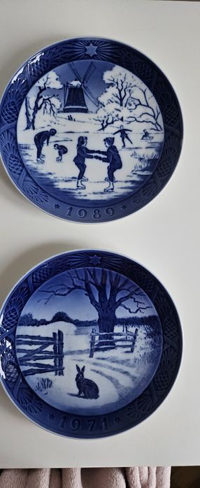 Неймовірного гарні тарілочки до Різдва та Нового року!